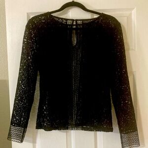 Laundry By Shelli Segal Top Black Small